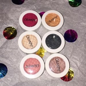 12 Colourpop Eyeshadows. Good Condition